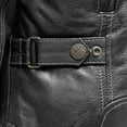 thumbnail image 5 of First Mfg Co - Free Spirit - Women's Motorcycle Biker Riding Black Leather Jacket - 2X Large, 5 of 5