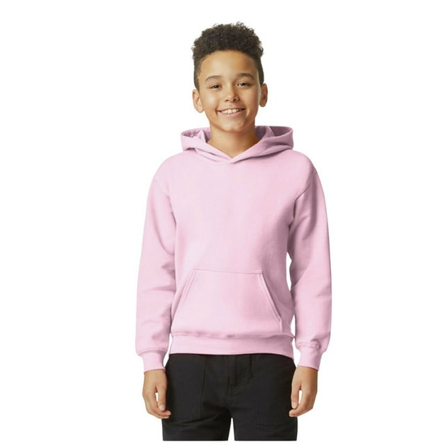 Gildan Garçons/filles Softstyle Chandail à Capuchon en Molleton Uni de Poids Moyen