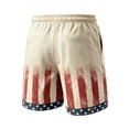 thumbnail image 4 of Dwelliawo Men's 250Th Anniversary USA Shorts United States 250 Years American Brithday Short Pants 1776-2026 Patriotic Shorts Khaki XL, 4 of 5
