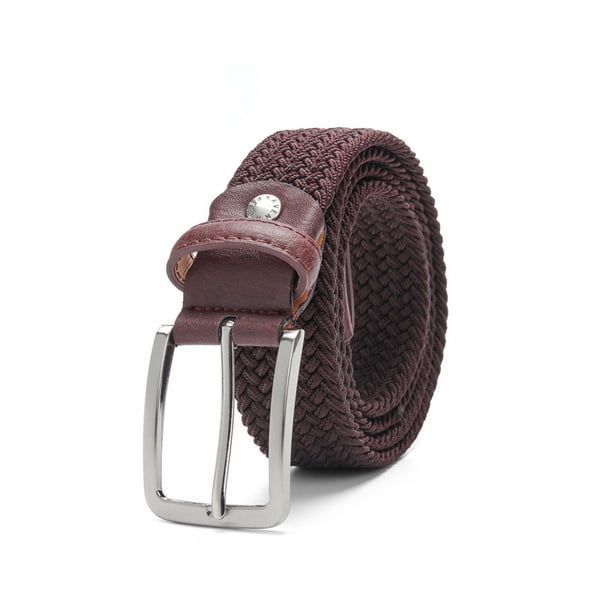 Cinturón Trenzado Qarigey Nylon Marrón 120 cm