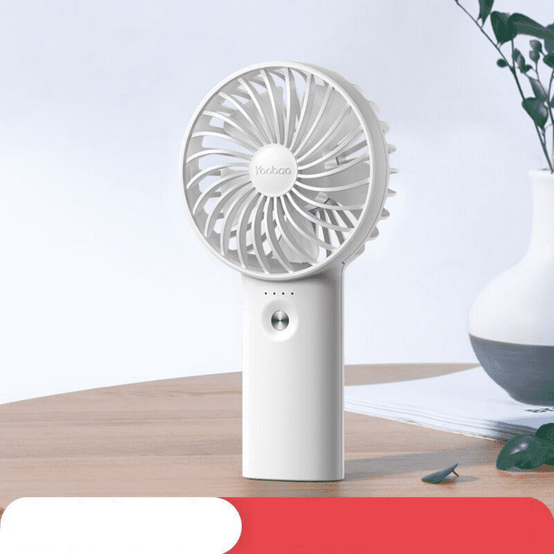 Protable Handheld Fan Battery Operated Upgraded 6000 mAh Mini Personal