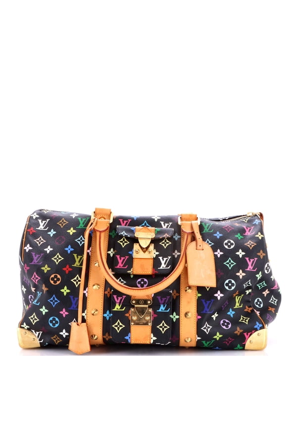 Pre-Owned Keepall Bag Monogram Multicolor 45 By Rebag