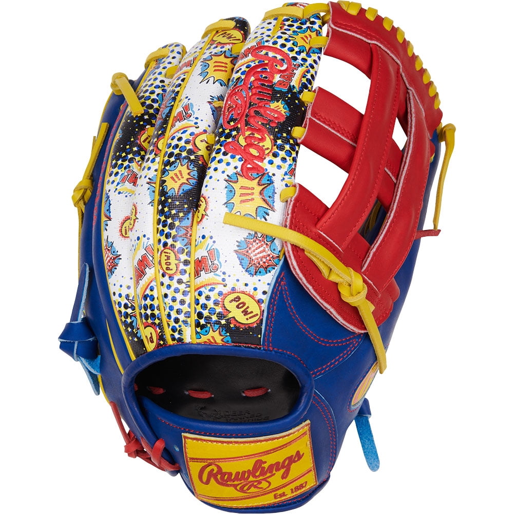 Rawlings HOH ColorSync 9.0 12.75" Baseball Glove (PROR3039-6RSS) Royal/Scarlet 12.75