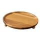 thumbnail image 3 of Mini elevador de madera, soporte de pie de madera, bandeja rústica de madera para cocina casera 20cmx3.5cm, 3 of 9