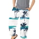 thumbnail image 1 of Pantalones largos para hombre, bombachos de moda, pantalones estampados elásticos sueltos para playa Athleisure Odeerbi ODB-2, 1 of 3