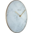 thumbnail image 2 of NEXTIME WALL CLOCK MARBLE - WHITE, 2 of 7