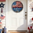 thumbnail image 6 of Clearance Under $5! InsCrazy 4th of July Decorations Outdoor Home Circular Decoration Pendant Wall Decoration Pendant Party Supplies 250th Anniversary Decorations, 6 of 6