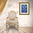 thumbnail image 3 of Biscardi, Nicholas 25x32 Gold Ornate Wood Framed with Double Matting Museum Art Print Titled - Rustic Ikat Border III, 3 of 4