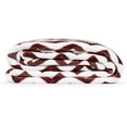 thumbnail image 3 of Internet's Best Plush Chevron Throw Blanket - Cafe (Brown) - 50 x 60", 3 of 4