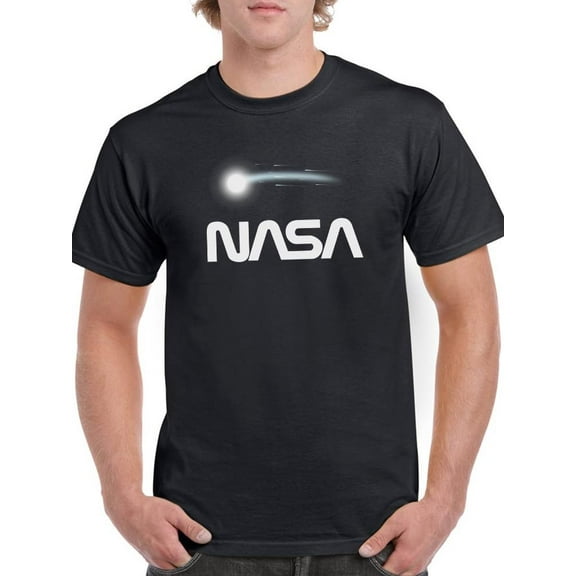 NASA Nasa Comet Banner T-Shirt Men -NASA Designs, Male 5X-Large