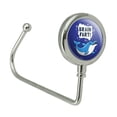 thumbnail image 2 of Brain Fart Dolphin Funny Humor Purse Bag Hanger Holder Hook, 2 of 5
