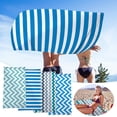 thumbnail image 1 of Xihbxyly Toalla de Playa de Microfibra, Superligera y Resistente a La Arena, Manta de Viaje de Secado Rápido, Diseño Compacto y Portátil, Ideal para Piscina y Playa, Tamaño 30 X 60 Pulgadas., 1 of 3