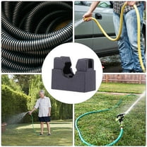 ibasenice 10pcs Nylon Hose Holder Hose Support Black For Outdoor Use