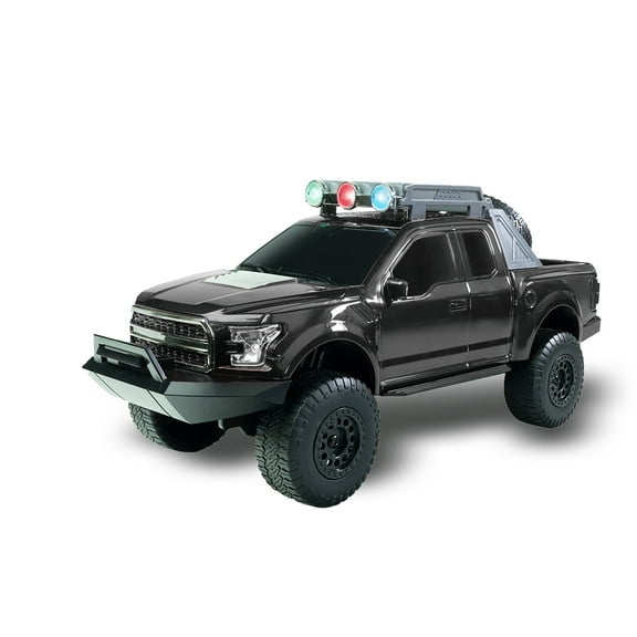 Audiobox Off-Road Style Bluetooth Speaker Truck – LED Lights, Portable Design, Rechargeable Battery, Ideal for Office, Garage, or Collectible Display (Black)