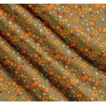 thumbnail image 3 of Soimoi Cotton Voile Fabric Leaves,Floral & Pumpkin Vegetable Print Fabric by Yard 56 Inch Wide, 3 of 7