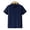 Navy Blue, variant on Laonim Short-Sleeved Casual Fashion Solid Color Children's Polo Shirt