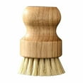 thumbnail image 2 of Gnmfd 2 Pcs Wooden Dish Scrub Brush for Kitchen Cleaning, Pot Pan Scrubber with Ergonomic Handle, Stain Removal, Reusable for Dishes Cups Bakeware, Household and Professional Use, 2 of 8