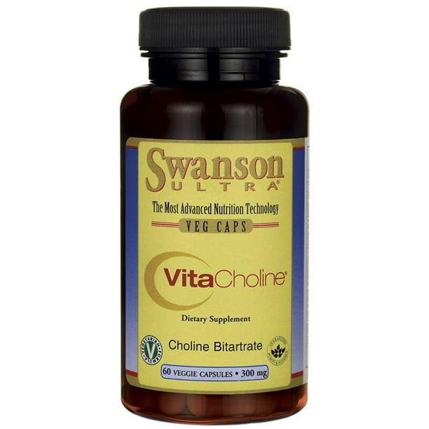 Swanson Vitacholine 300 mg 60 Veggie Capsules