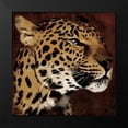 thumbnail image 2 of Grey, Jace 12x12 Black Modern Framed Museum Art Print Titled - Leopard, 2 of 5