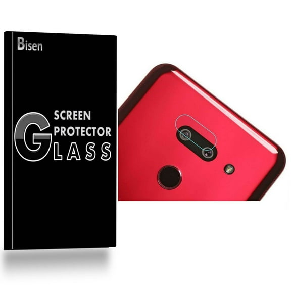[2-Pack] Fit For Cameral Lens of LG G8 ThinQ [BISEN] Tempered Glass Screen Protector, Anti-Scratch, Anti-Shock, Shatterproof, Bubble Free