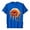 Blue, variant on Toddler Boy Shirts Round Neck Graphic T-Shirts Back To School T Shirt Cotton Tee Tops Preppy Tee for Boys & Girls, 2-3 Years, Purple