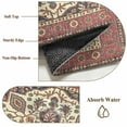 thumbnail image 6 of Runner Rug 2 x 6 Ft, Farmhouse Boho Washable Non-Slip Floor Mat for Kitchen Hallway/Entryway, Aztec Southwest Tribal Abstract Floral Long Kitchen Runner Area Rugs for Living Room, Low-Profile, 6 of 7