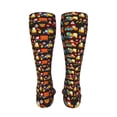 thumbnail image 6 of Bingfone Construction Truck Print Compression Socks for Women and Men Long Socks for Running Athletic Cycling Nurse, 6 of 8