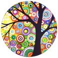 thumbnail image 1 of BOSOBO Mouse Pad, Beautiful Round Mouse Mat with Design Tree of Life, Small Circular Mousepad, Non-slip Rubber Mouse Pad with Stitched Edges, Cute Office Mouse Pad for Girls and Women, 7.9 x 7.9 Inch, 1 of 4