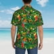 thumbnail image 4 of Fotbe Cute Christmas Stocking Bear Camisa Hawaiana para Hombre Unisex – Camisa Casual de Verano con Botones de Manga Corta de Algodón y Lino,Large, 4 of 7