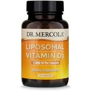 Dr. Mercola Liposomal Vitamin D 1000 IU Capsules, 0.5 Ounce