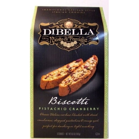 DiBella Biscotti Pistachio Cranberry, 6.6 OZ