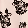 thumbnail image 4 of City Studio Womens Plus Floral Flocked Cocktail Dress Pink 18W, 4 of 4