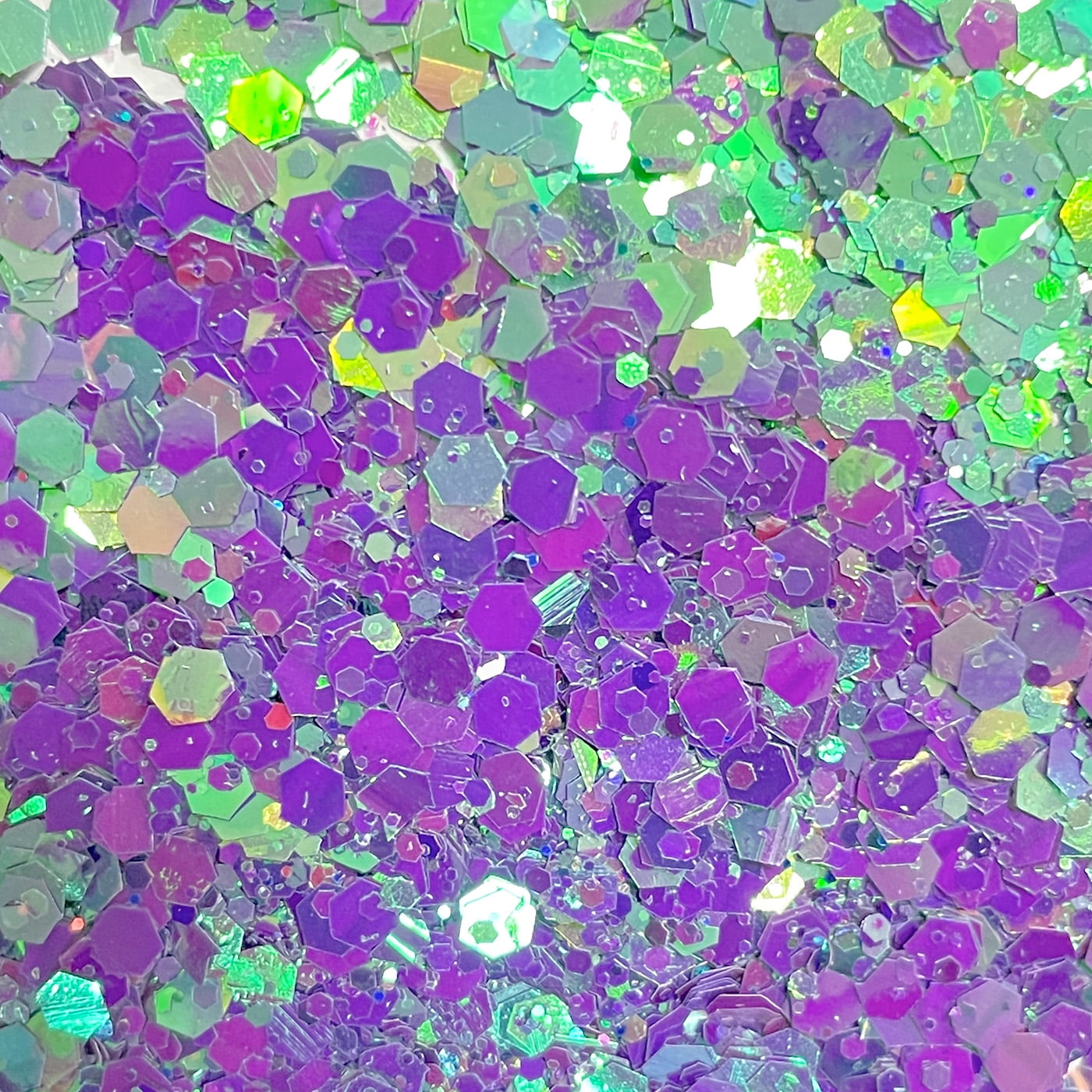 Recollections Color Shift Blue & Green Polyester Glitter Mix, 12 Pack