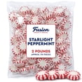 thumbnail image 2 of Starlight Peppermint Hard Candy - Bulk 2 Pounds Individually Wrapped Peppermints, Starlights Mints - Refreshing Peppermint Candies - Approx 170 Count, 2 of 5