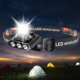 thumbnail image 5 of Linterna LED COB para acampar, tapa ajustable, lámpara con Clip, carga USB para senderismo, pesca, 5 of 5