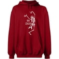 thumbnail image 2 of OXI Hoodie Sweatshirt - Oh Snap, Basic Casual Hoodie for Men's and Women Fleece Hoodie Long Sleeve - Antiquee Cherry Small, 2 of 3