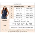 thumbnail image 4 of Women Summer Sleeveless Hooded Tank Top Breathable Relaxed T Shirt for Athletic Exercise Purplish Blue XL, 4 of 4