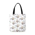 thumbnail image 1 of ASHLEIGH Funny Mermaid Cat Kittens Starfish Unisex Canvas Tote Canvas Shoulder Bag Resuable Grocery Bags Shopping Bags for Women Men Kids, 1 of 3