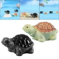 10PCS Miniatures Figurine Turtles Sculpture Tortoise Model Ornaments