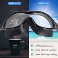 thumbnail image 5 of EverSport Swim Goggles for Adult Youth with Soft Silicone Gasket, Anti-Fog UV Protection No Leak Clear Vision Pool Goggles, 5 of 8