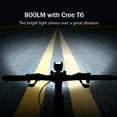 thumbnail image 6 of 4 Mode USB Bike Light Lamp Bicycle Computer 3 Mode Horn Flashlight Cycle Bike Speedometer Led Front Lights Cycling Headlight, 6 of 25