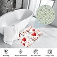 thumbnail image 3 of Valentine's Day Modern Polyester Non-Slip Floor Rug Office Mat, Machine Washable Office Rugs, 3 of 6