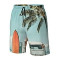 thumbnail image 4 of Fotbe Vintage Surf Van Beach Trajes de Baño Estampados para Hombre, Shorts de Verano de Secado Rápido, Ropa de Playa, Bañadores-3X-Large, 4 of 6