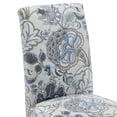 thumbnail image 4 of Wovenbryd Lakeshore Classic Covered Armless Dining Chair - Blue Floral, 4 of 11