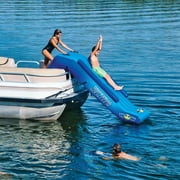 Wow Sports Pontoon Waterfall Slide 1-Person for Boating and Watersports, Waterskiing