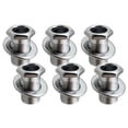thumbnail image 1 of TISHITA 6pcs / Set Tuner Peg Bushing & Washer pour Remplacement de Guitare Acoustique, 1 of 3