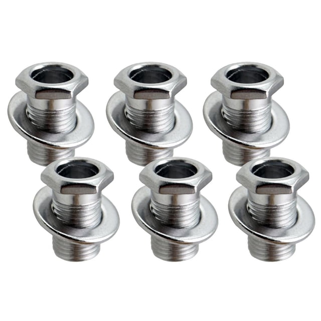 TISHITA 6pcs / Set Tuner Peg Bushing & Washer pour Remplacement de Guitare Acoustique