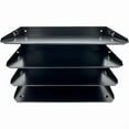 thumbnail image 6 of Huron Desktop Horizontal 4-Slot Legal File Organizer, Black Steel, 6 of 6