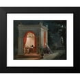 thumbnail image 2 of Jean-Baptiste-André Gautier d'Agoty 14x12 Black Modern Framed Museum Art Print Titled - The Marriage Contract or Nervous Expectations, 2 of 5