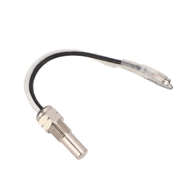 Sensor de temperatura del agua del aceite del automóvil, cable del sensor de temperatura del aceite del agua Adaptador de rosca NPT de 1/8 pulg. 0 ℃‑150 ℃ Alta precisión universal